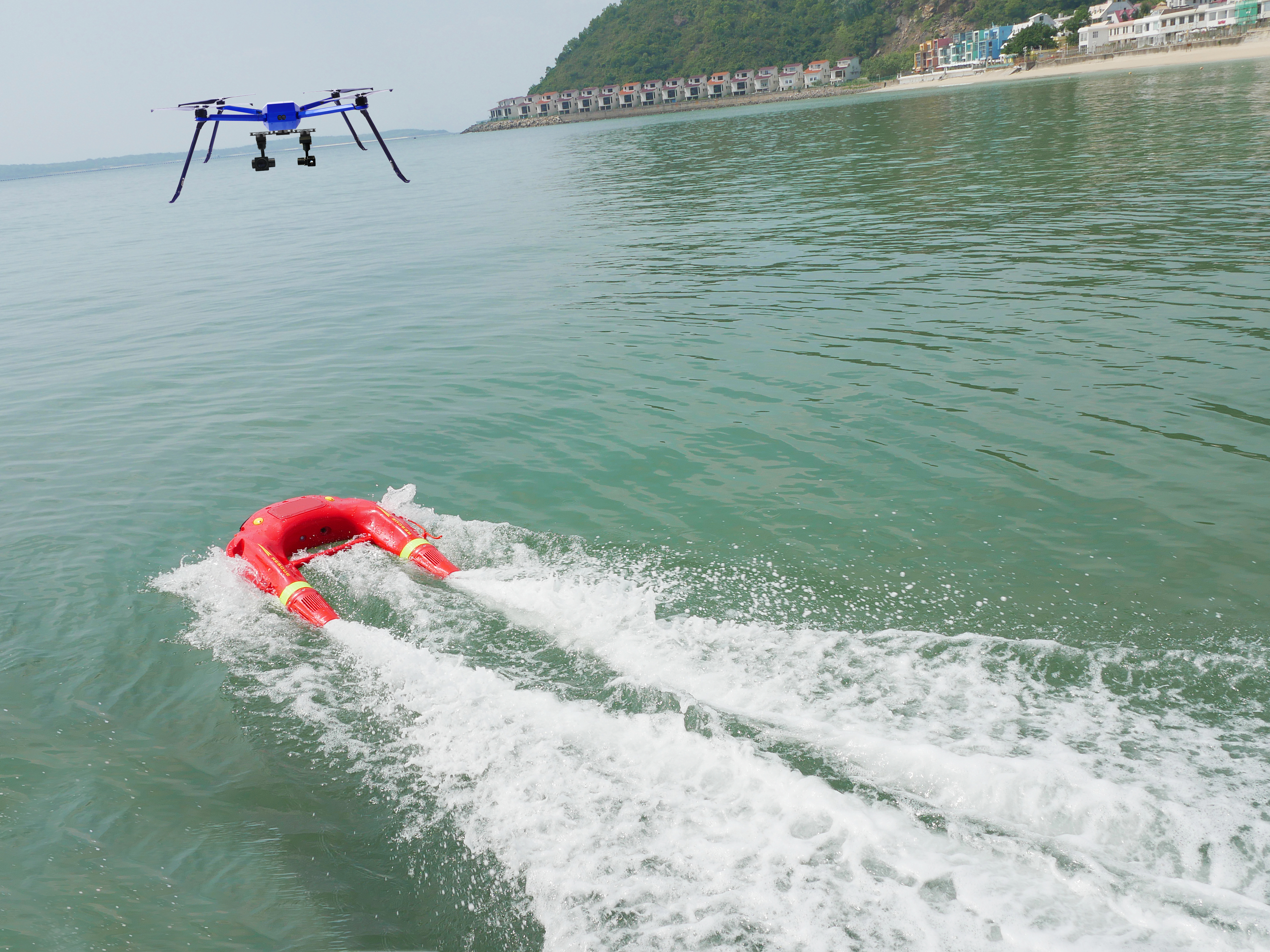 ?水上救援機器人，救援從未如此高效！